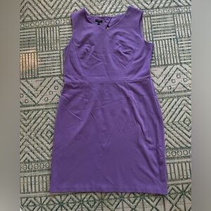 Talbots Purple Midi Dress